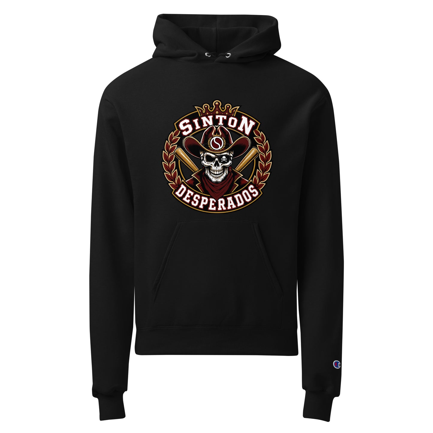 Signature | Champion Hoodie | Sinton Desperados Baseball | Ridge Varsity Logo
