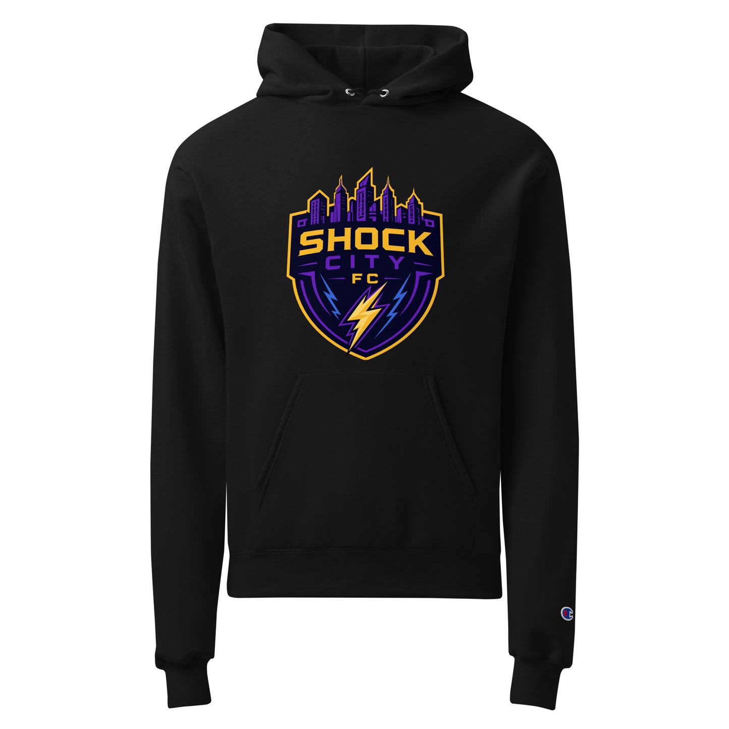 Signature | Champion Hoodie | Shock City FC | Crest Logo
