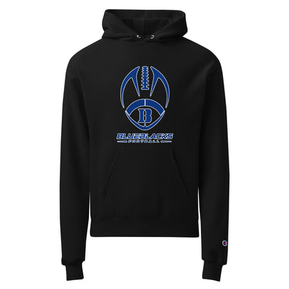 Signature | Champion Hoodie | Blueblacks Football Club | Emblem Logo