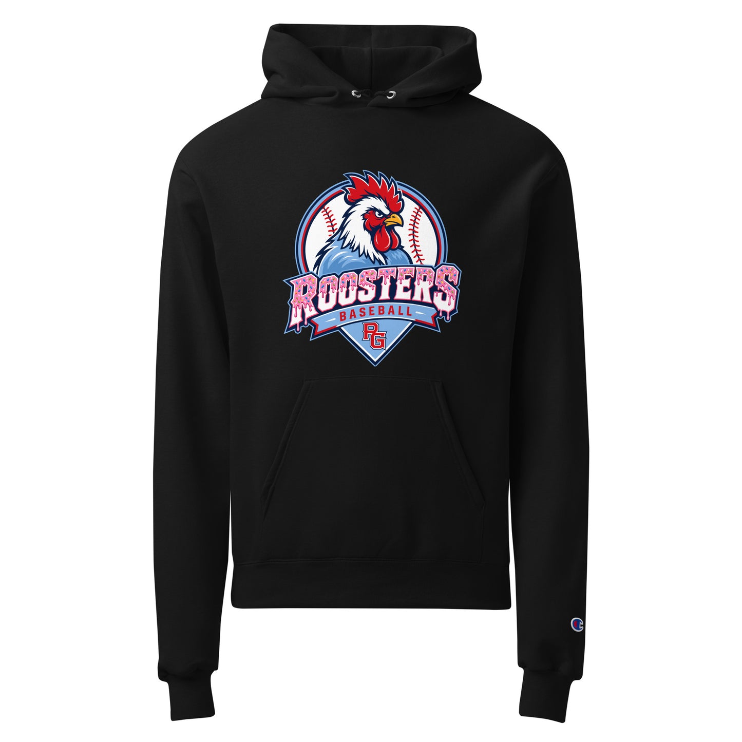 Signature | Champion Hoodie | Rooster Nation | Emblem Logo