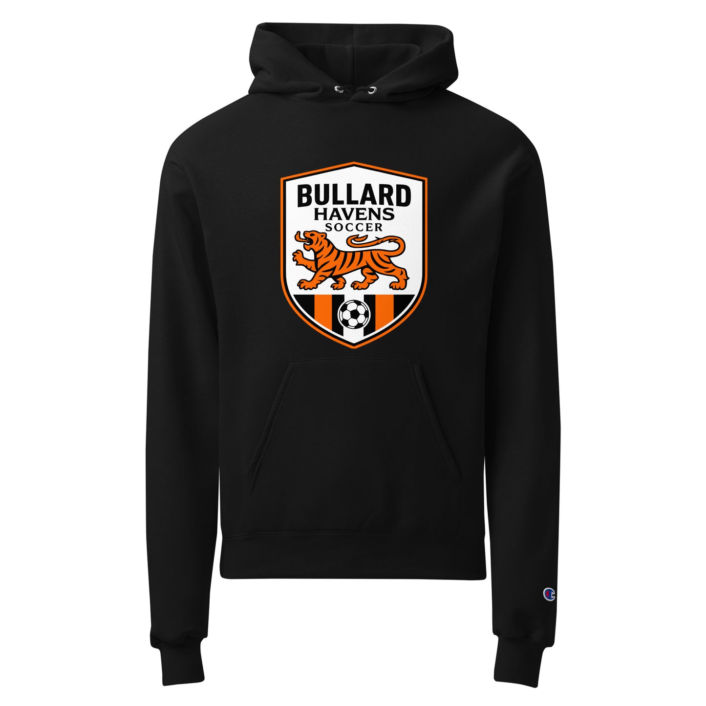 Signature | Champion Hoodie | Bullard Havens Boys Soccer | Shield Logo