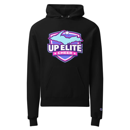 Signature | Champion Hoodie | UP Elite Cheer | Shield Logo