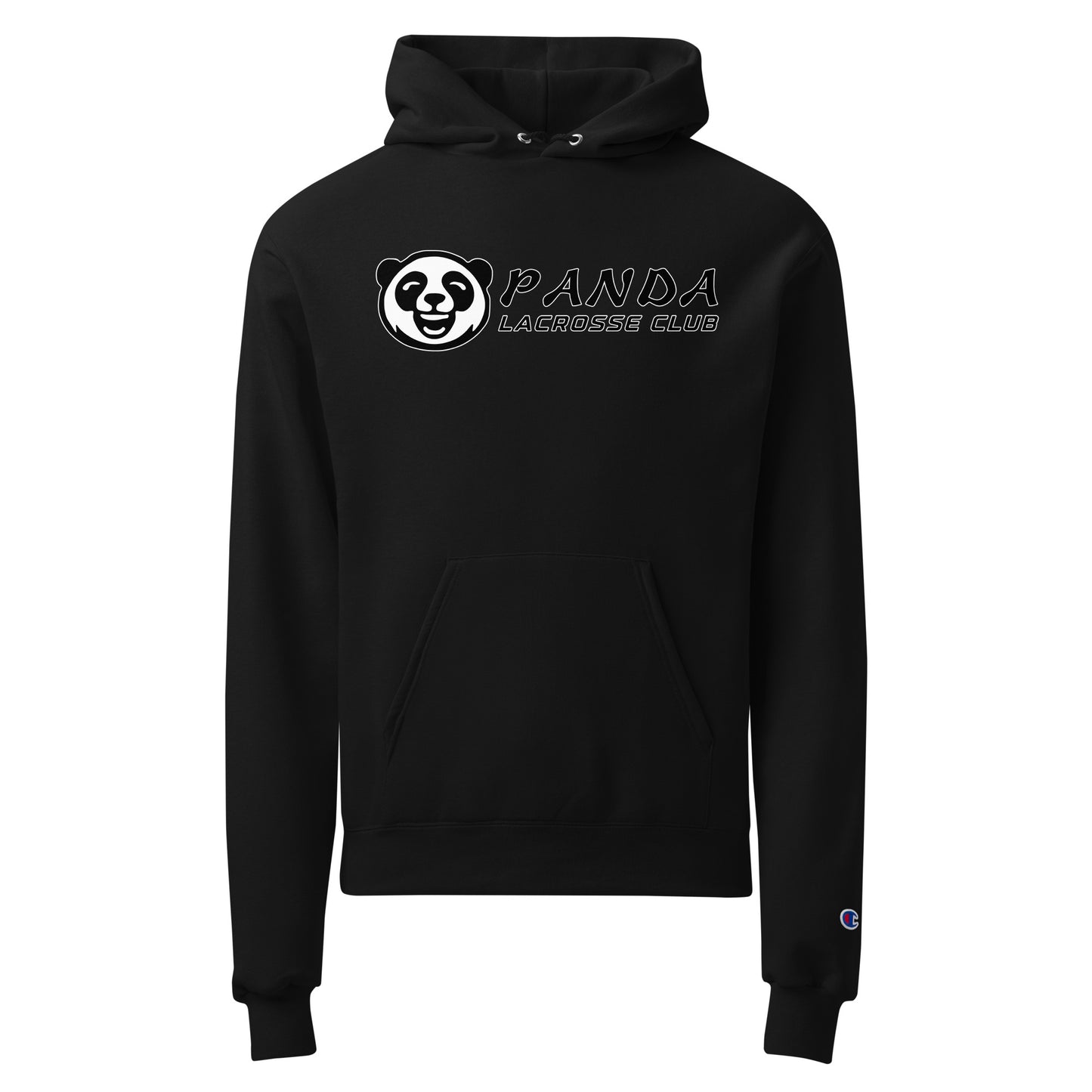 Signature | Champion Hoodie | Panda Lacrosse Club | Crest Logo