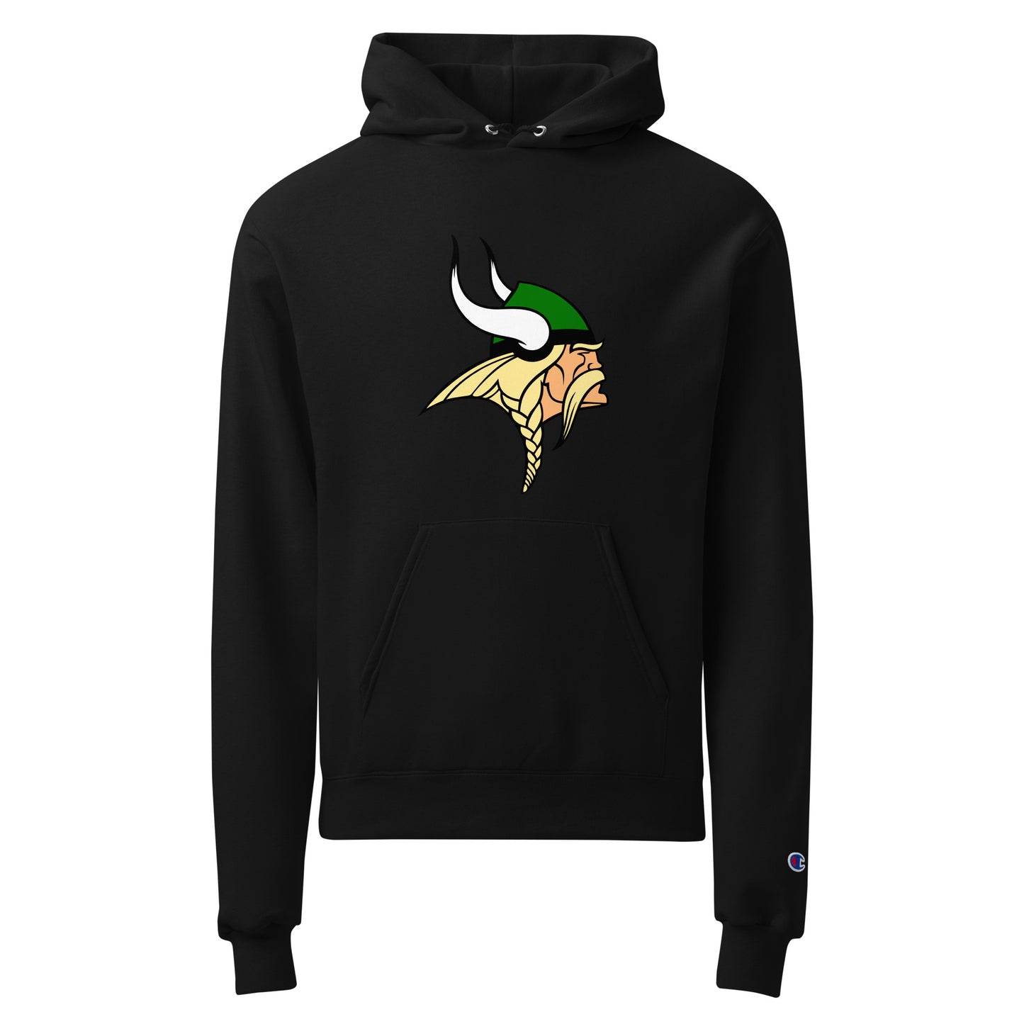Signature | Champion Hoodie | Langley High School Girls Varsity Lacrosse | Crest Logo