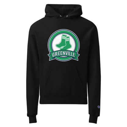 Signature | Champion Hoodie | Greenville Sox | Badge Logo