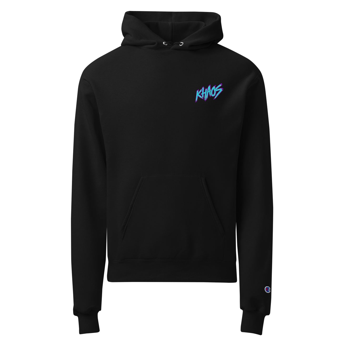 Signature | Champion Hoodie | Khaos Softball | Script Logo