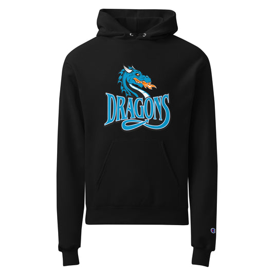 Signature | Champion Hoodie | International Studies Middle School Volleyball | Emblem Logo