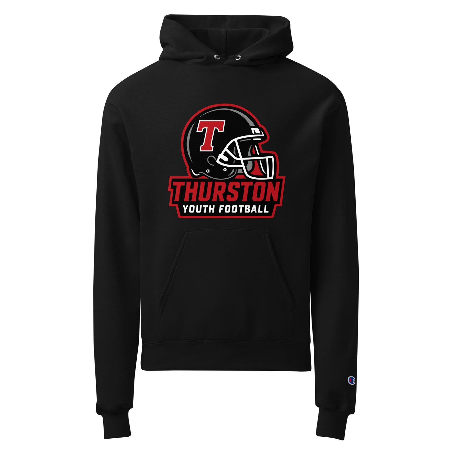 Signature | Champion Hoodie | Thurston Youth Football | Crest Logo