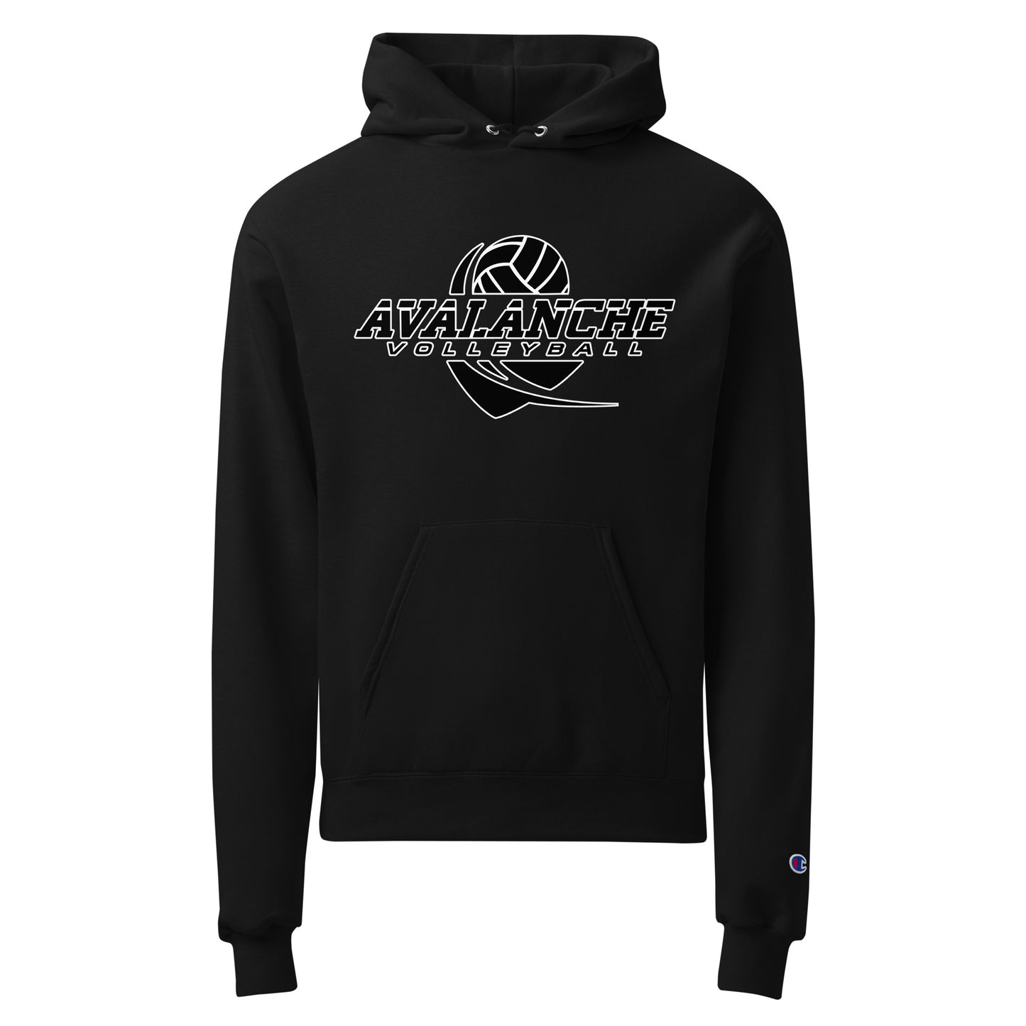 Signature | Champion Hoodie | Avalanche Volleyball Club | Crest Logo
