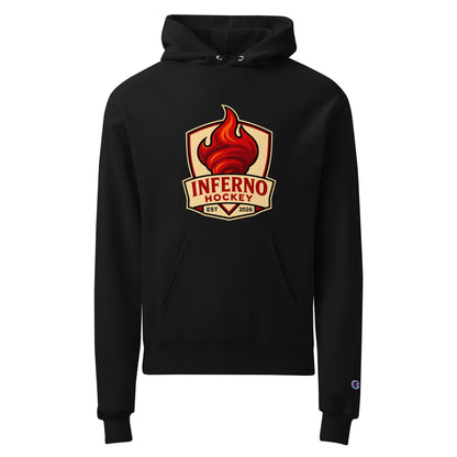 Signature | Champion Hoodie | Inferno Hockey | Crest Logo