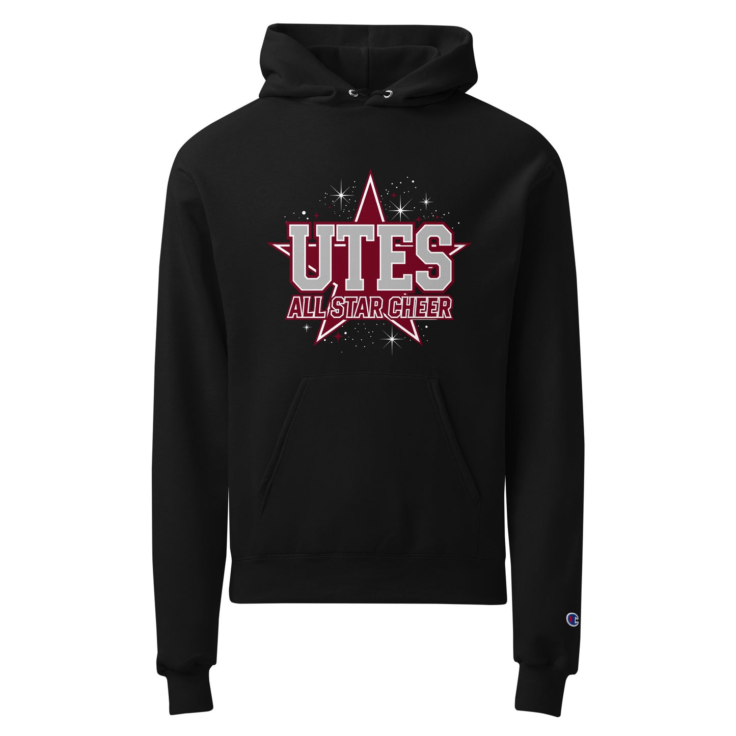 Signature | Champion Hoodie | Utes Allstar Cheer | Crest Logo
