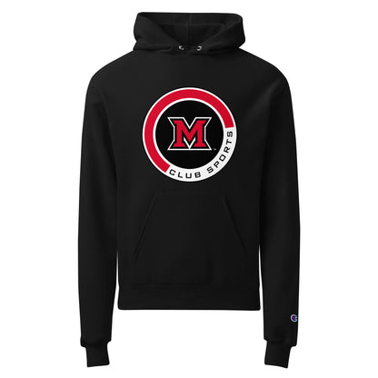 Signature | Champion Hoodie | Miami Women's Hockey | Badge Logo