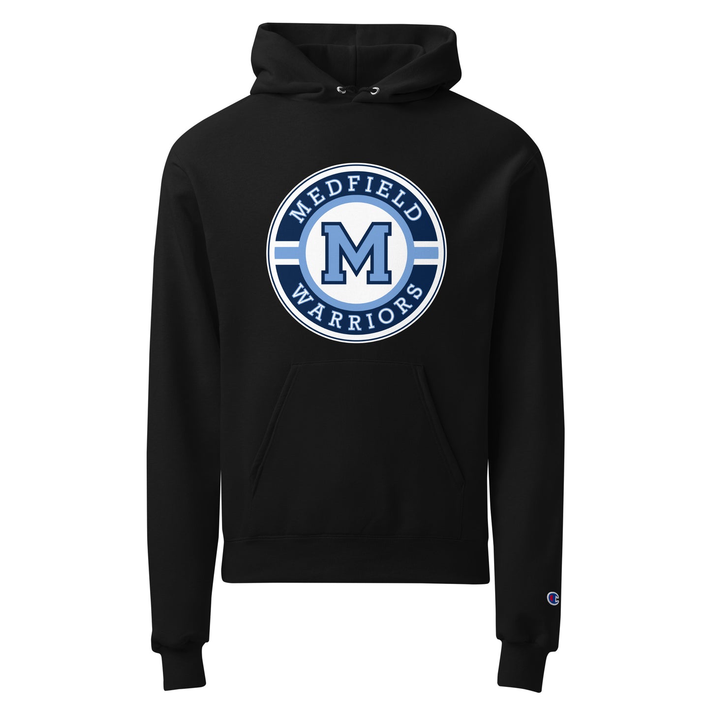 Signature | Champion Hoodie | Medfield Softball | Badge Logo
