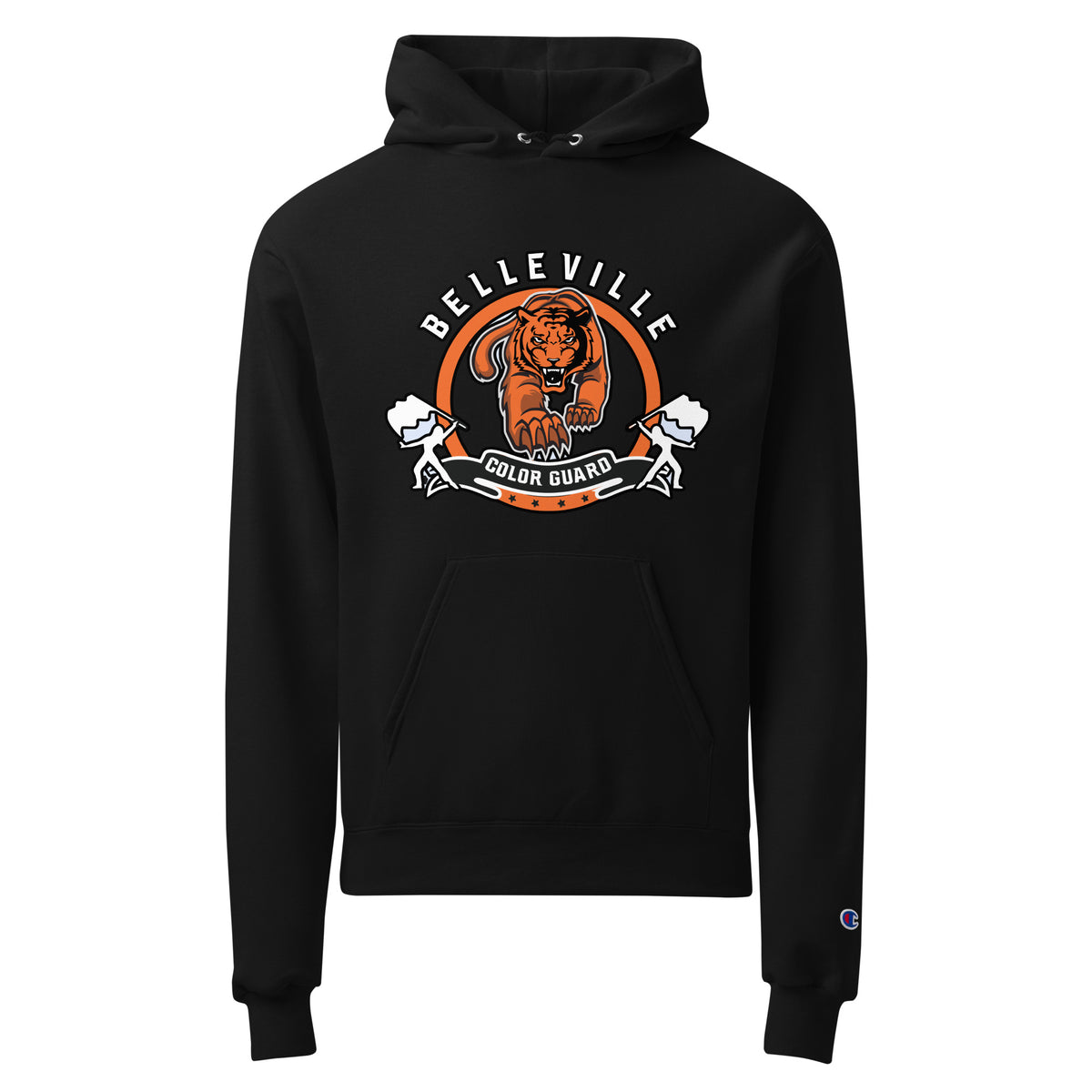 Signature | Champion Hoodie | Belleville Community Guard Programs | Vanguard Logo