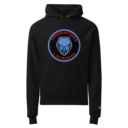 Signature | Champion Hoodie | Predators Lacrosse | Badge Logo
