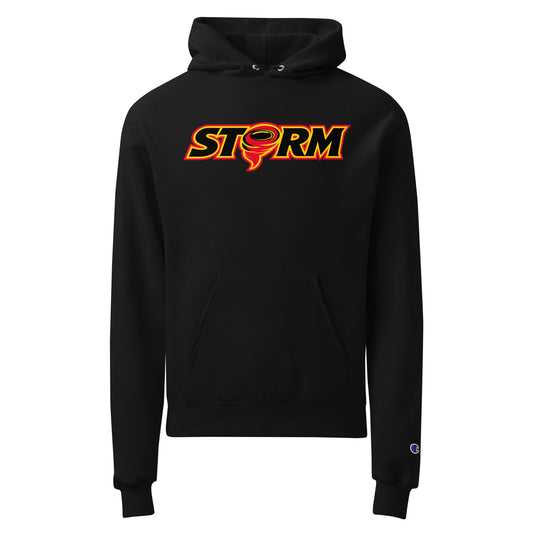 Signature | Champion Hoodie | Storm Baseball Team | Crest Logo