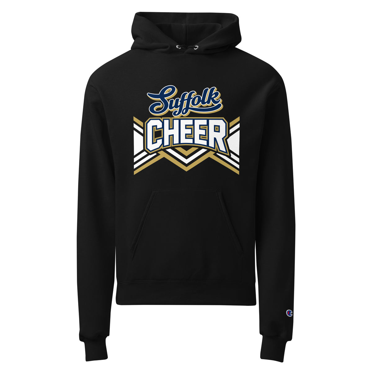 Signature | Champion Hoodie | Suffolk University Cheerleading | Vanguard Logo