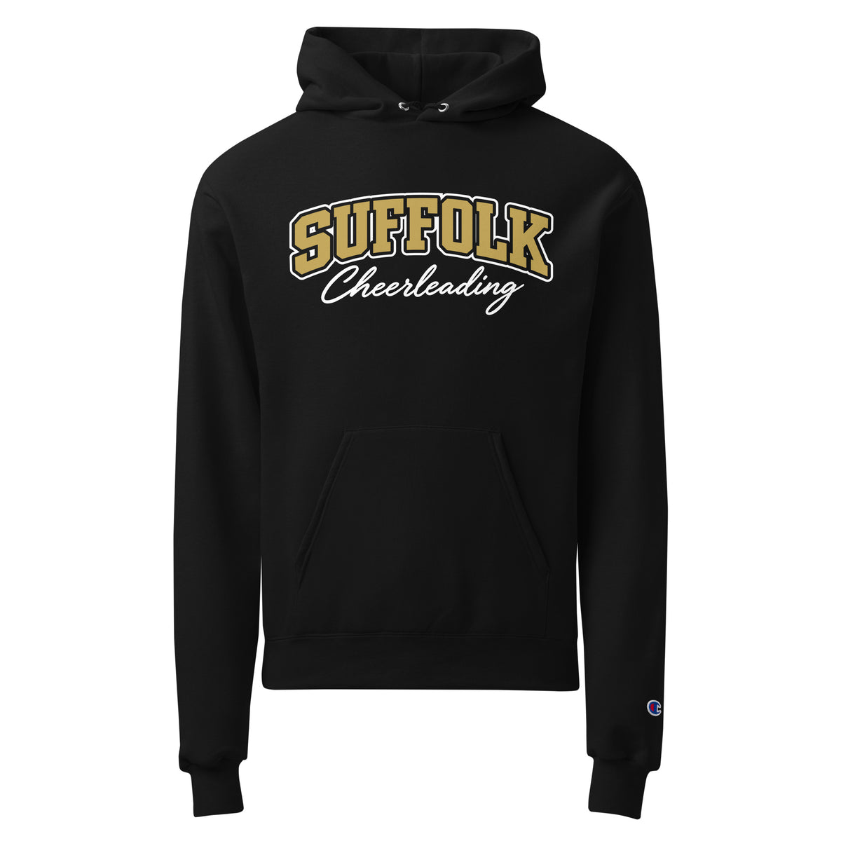 Signature | Champion Hoodie | Suffolk University Cheerleading | Valor Logo