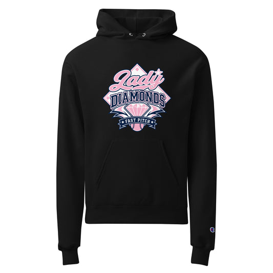 Signature | Champion Hoodie | Lady Diamonds | Emblem Logo