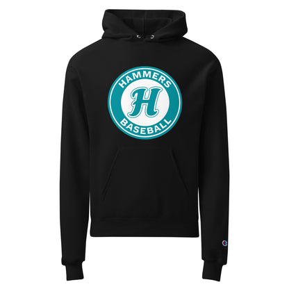 Signature | Champion Hoodie | Hammers Baseball (10U) | Badge Logo