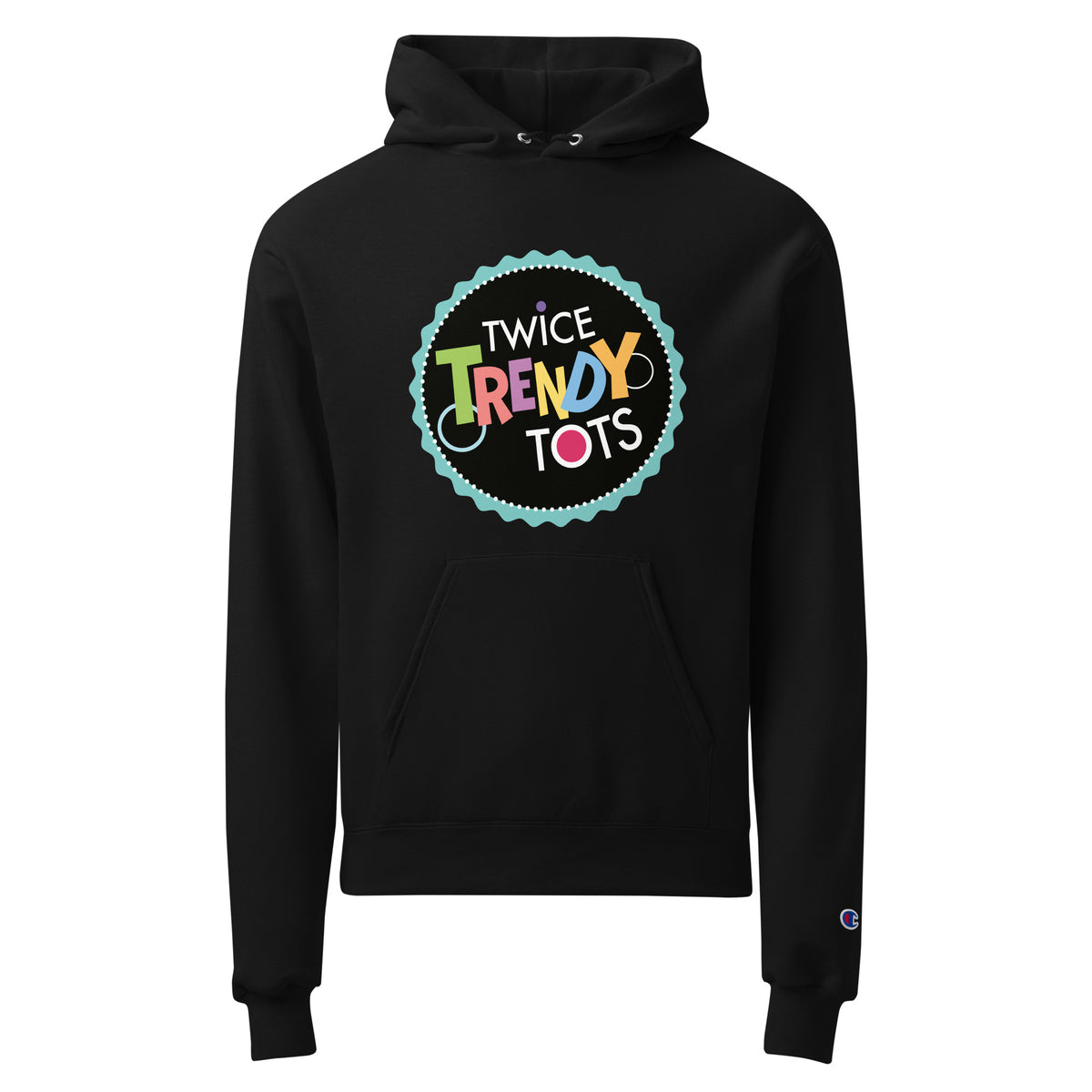 Signature | Champion Hoodie | Twice Trendy Tots | Badge Logo