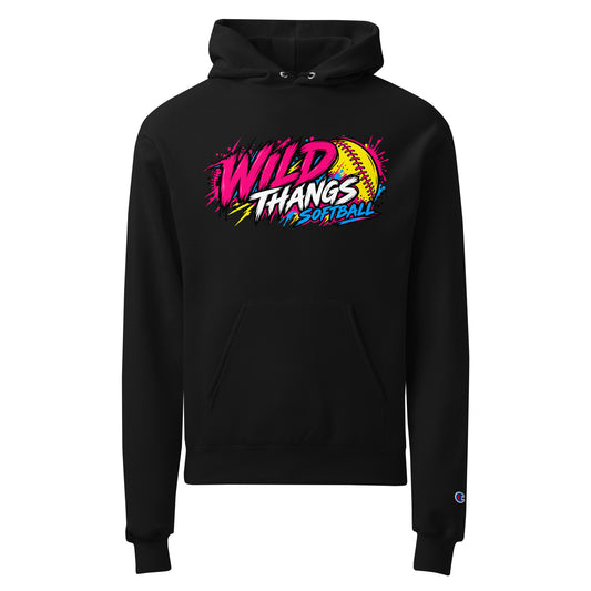 Signature | Champion Hoodie | Wild Thangs | Ironclad Fastpitch Logo