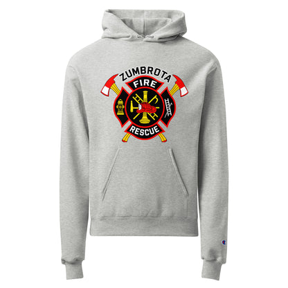 Signature | Champion Hoodie | Zumbrota Fire Department | Vanguard Logo