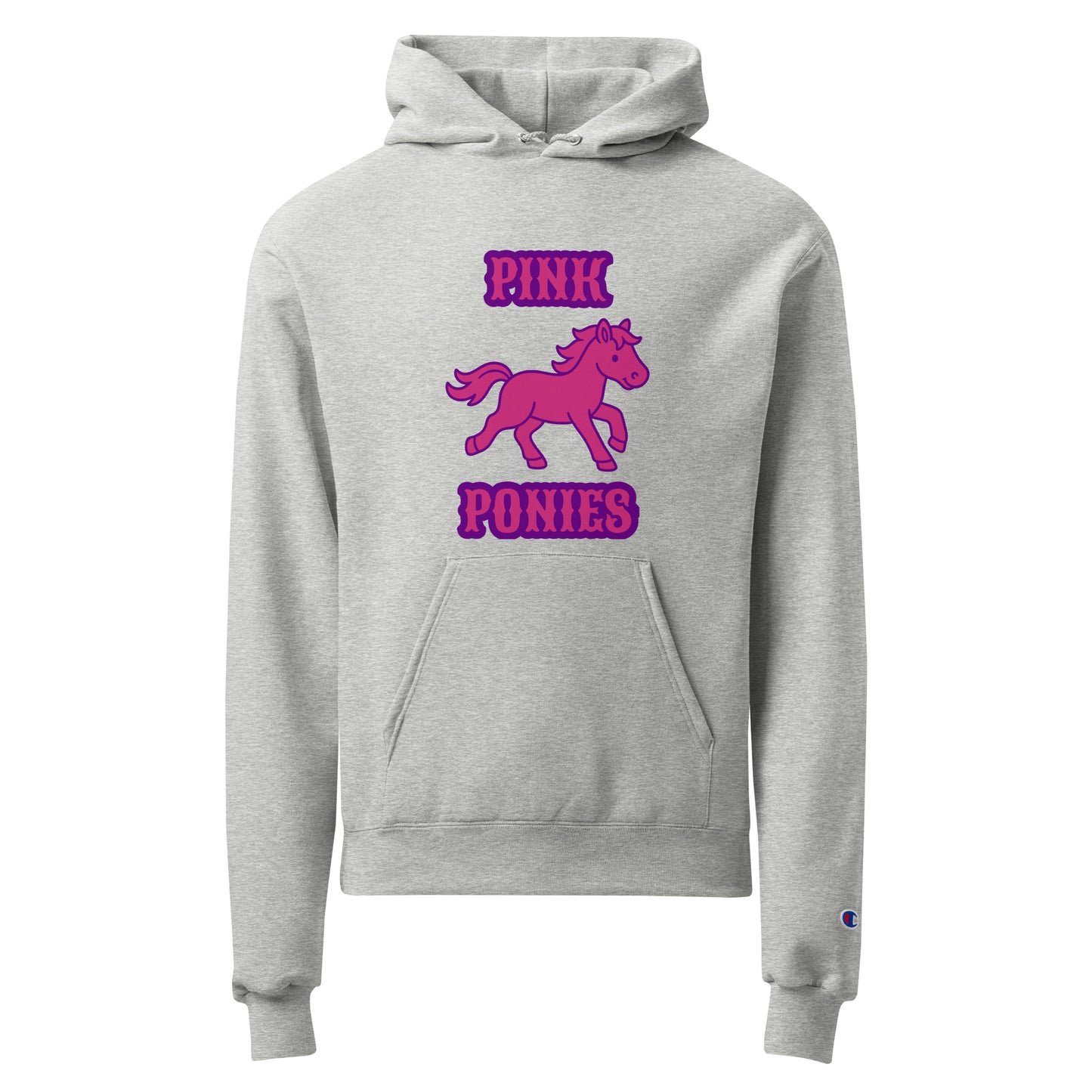 Signature | Champion Hoodie | Pink Pony Athletic Club | Emblem Logo