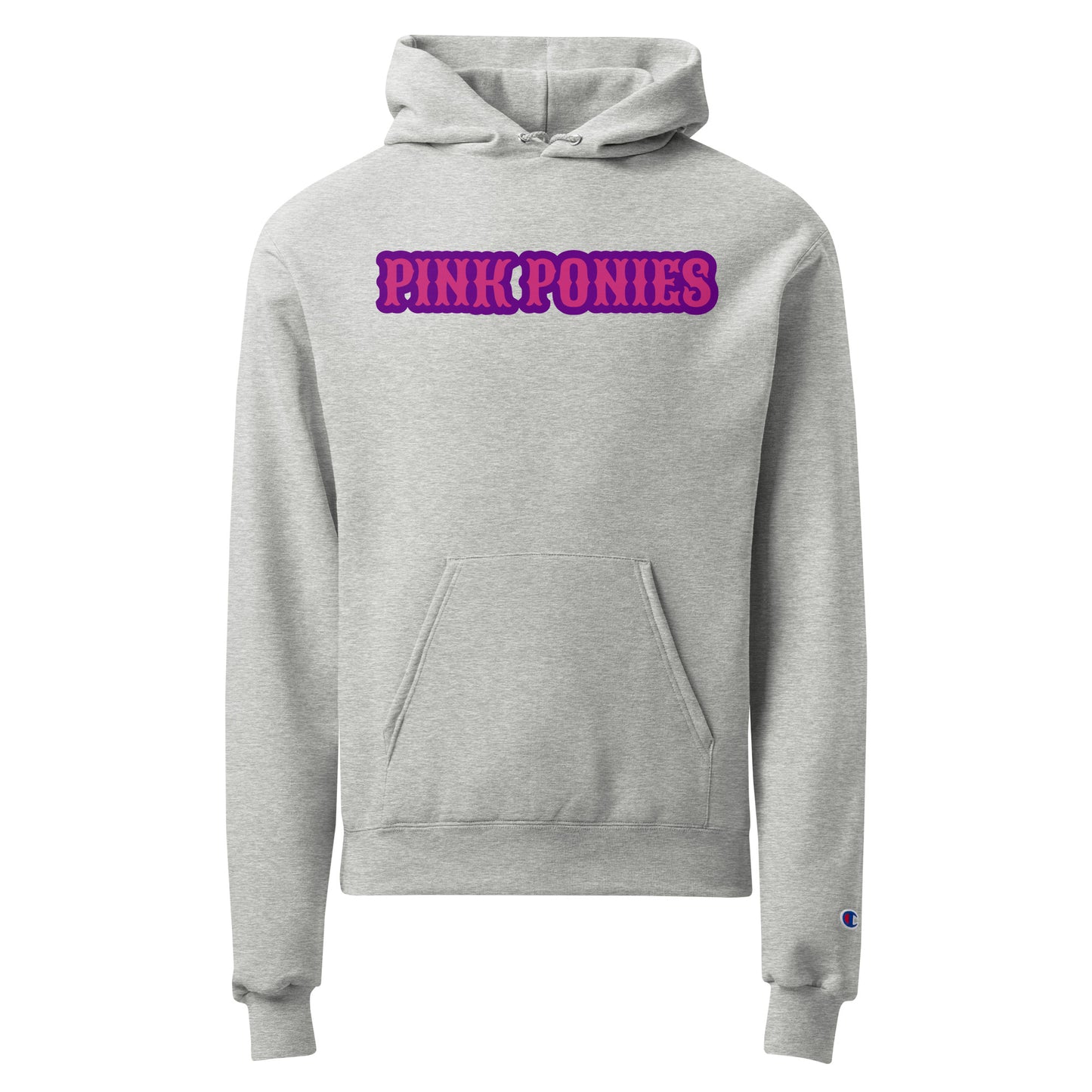 Signature | Champion Hoodie | Pink Pony Athletic Club | Script Logo