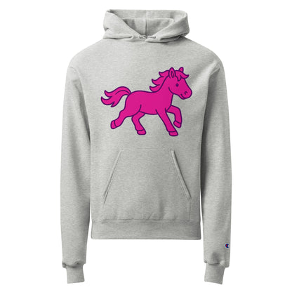 Signature | Champion Hoodie | Pink Pony Athletic Club | Mascot Logo