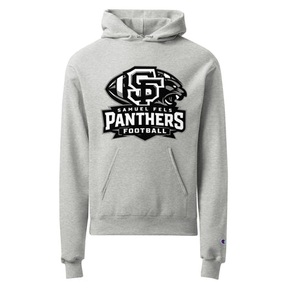 Signature | Champion Hoodie | Samuel Fels Football | Emblem Logo