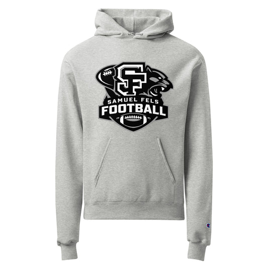 Signature | Champion Hoodie | Samuel Fels Football | Crest Logo