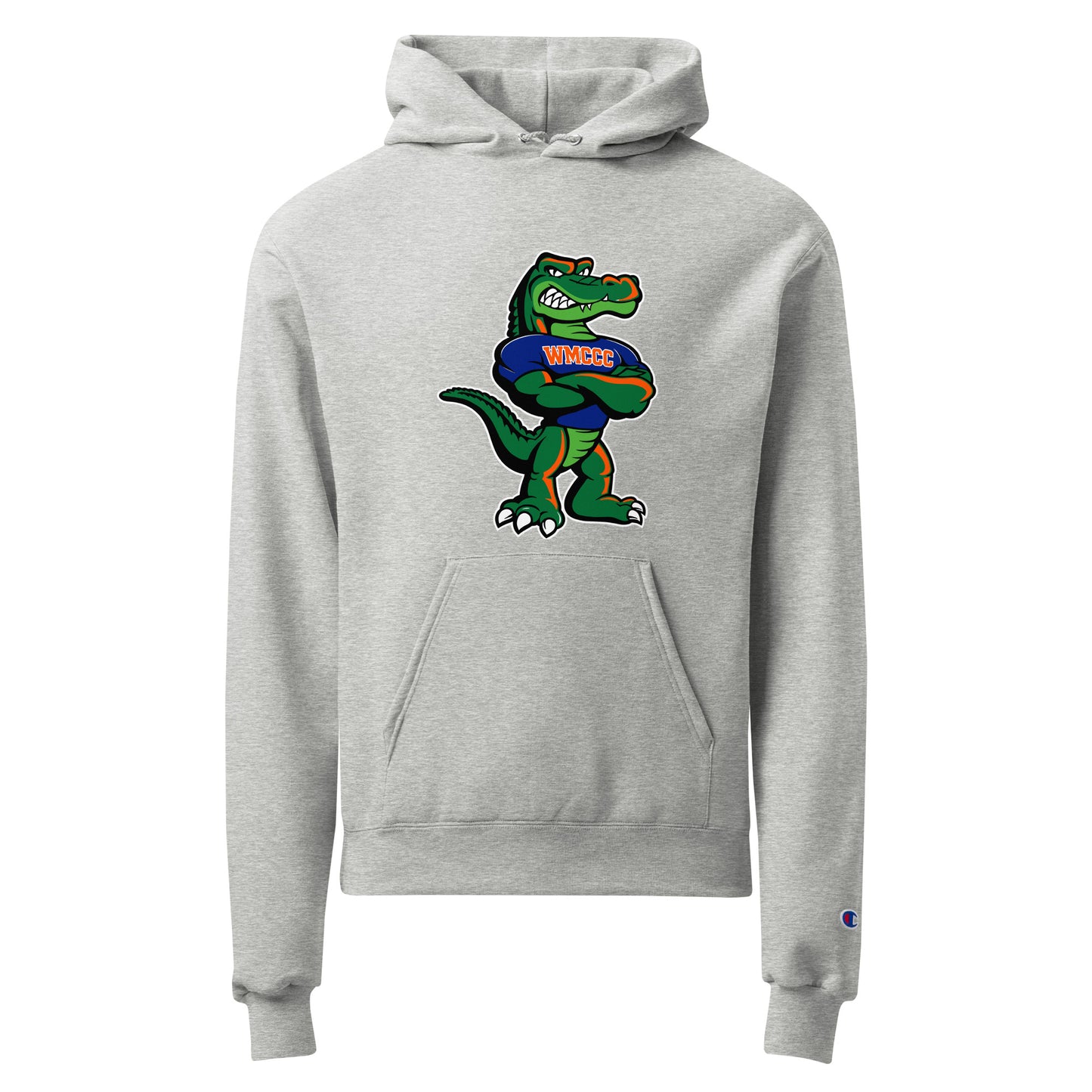 Signature | Champion Hoodie | West Memphis Community Christian College Gators | Mascot Logo
