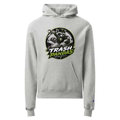 Signature | Champion Hoodie | Trash Pandas Baseball Organization | Vanguard Logo
