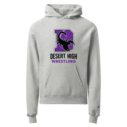 Signature | Champion Hoodie | Desert High Scorpions | Crest Logo