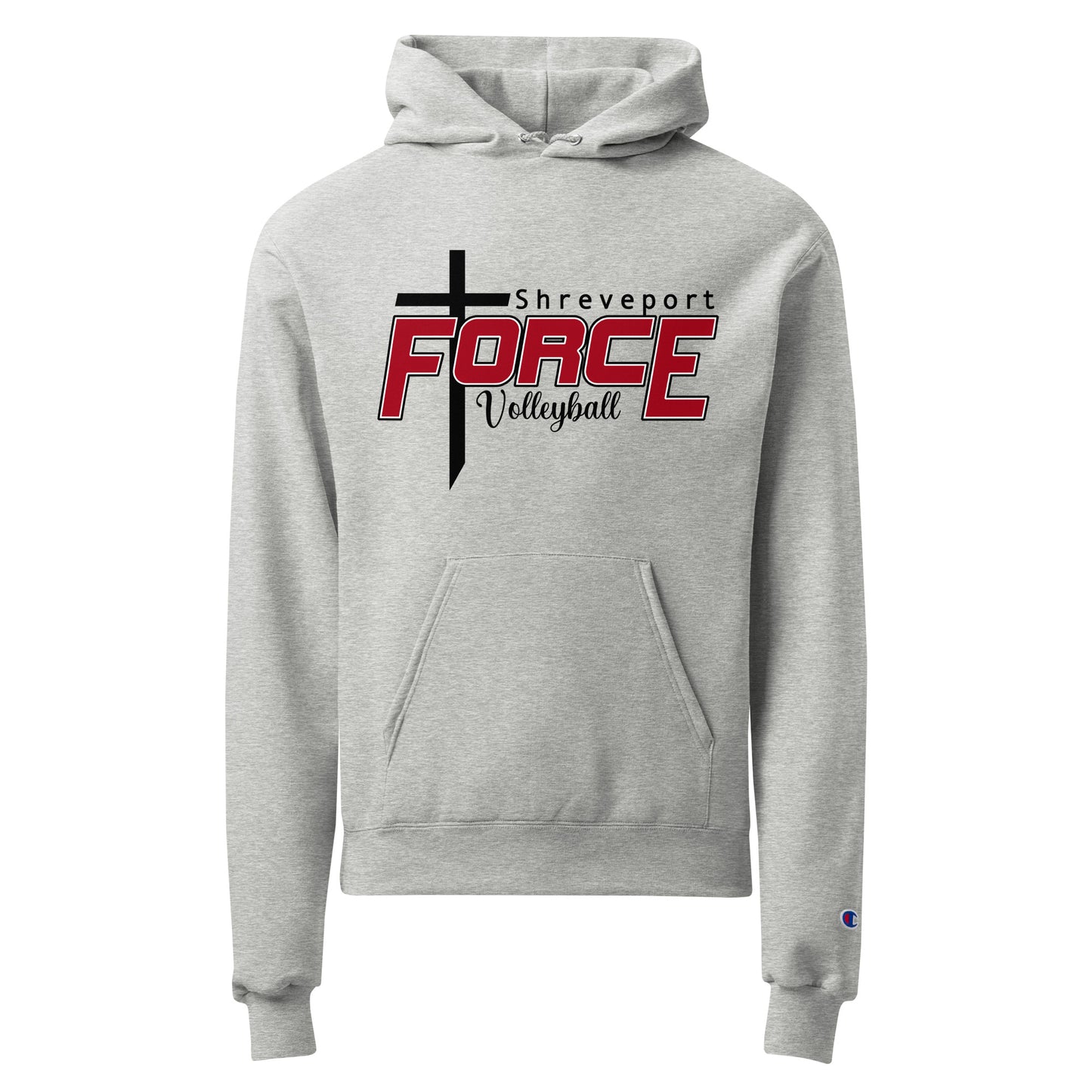 Signature | Champion Hoodie | Shreveport Force Volleyball | Crest Logo