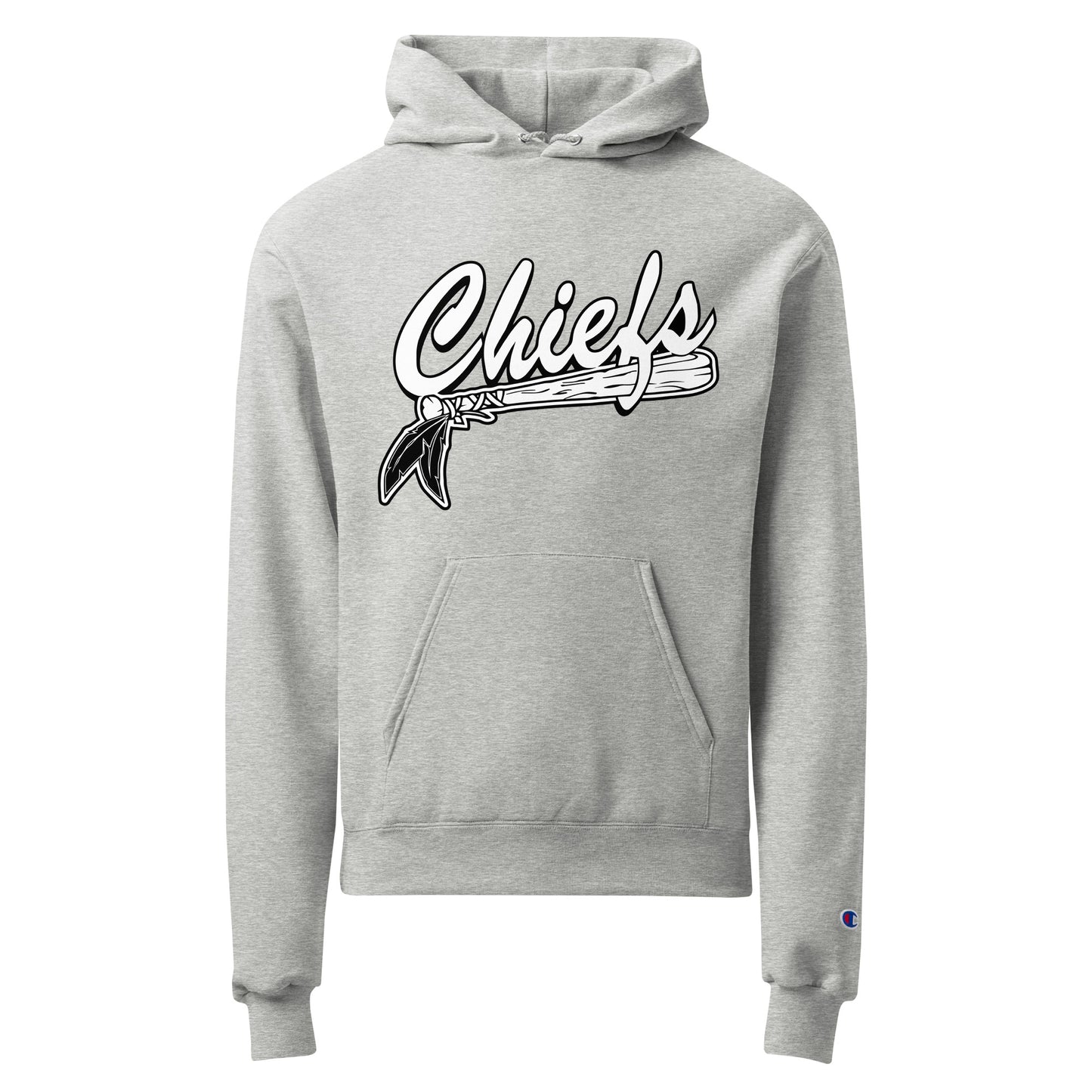Signature | Champion Hoodie | Connetquot Chiefs | Letter Crest Logo
