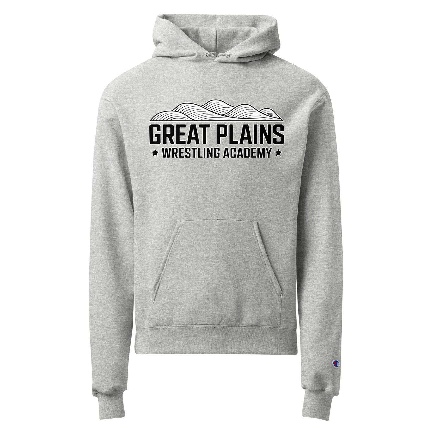 Signature | Champion Hoodie | Great Plains Wrestling Academy | Crest Logo