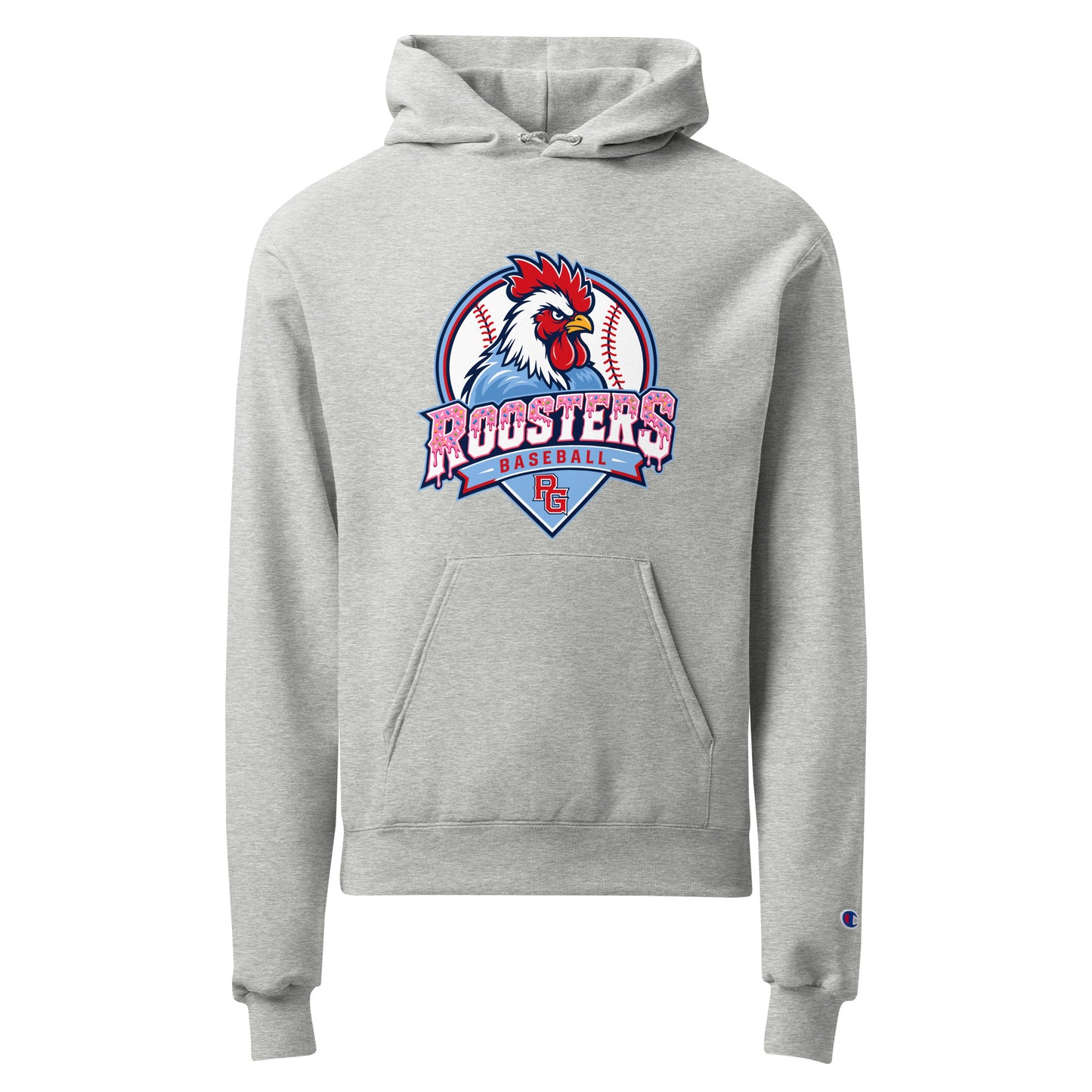 Signature | Champion Hoodie | Rooster Nation | Emblem Logo