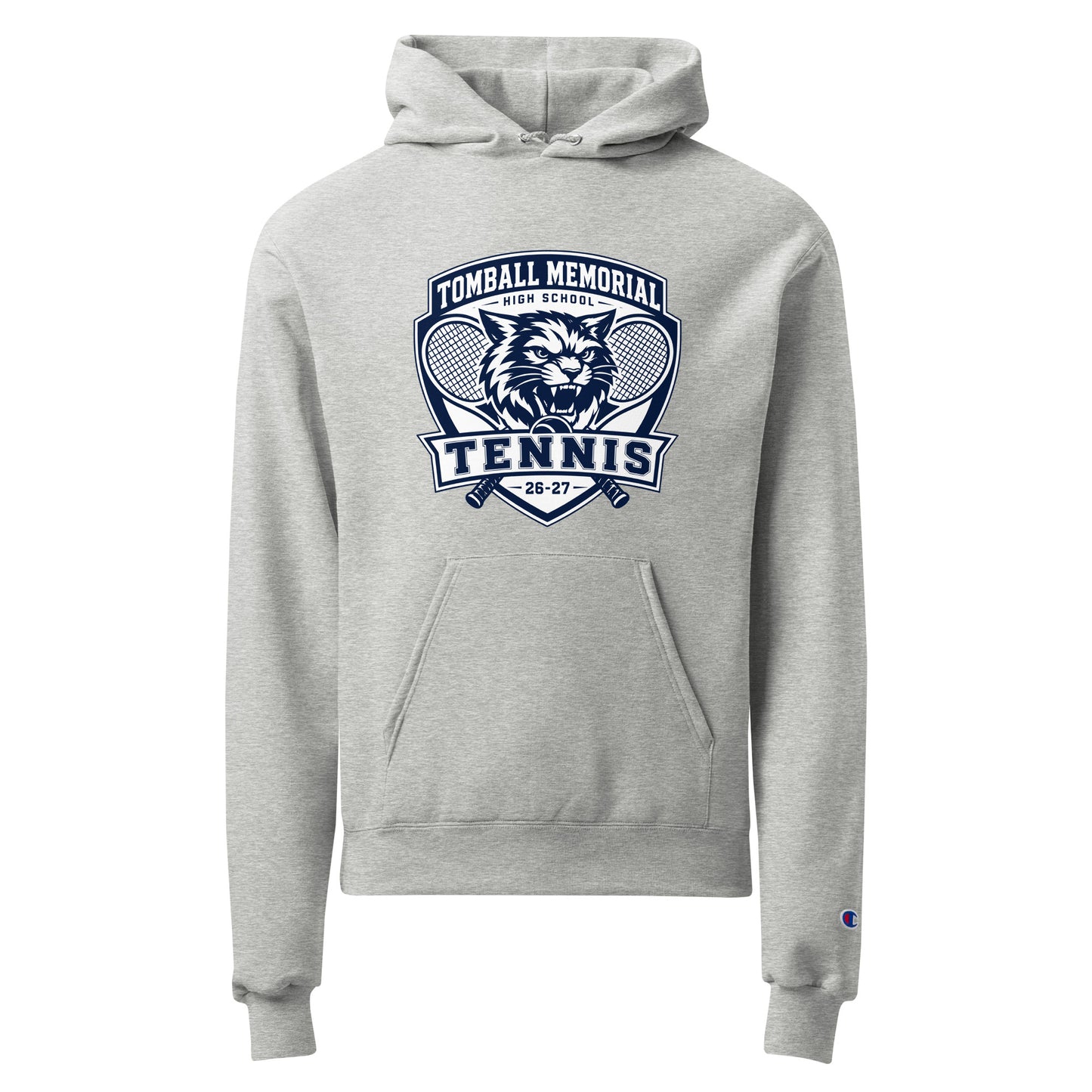 Signature | Champion Hoodie | TMHS Tennis | Shield Logo