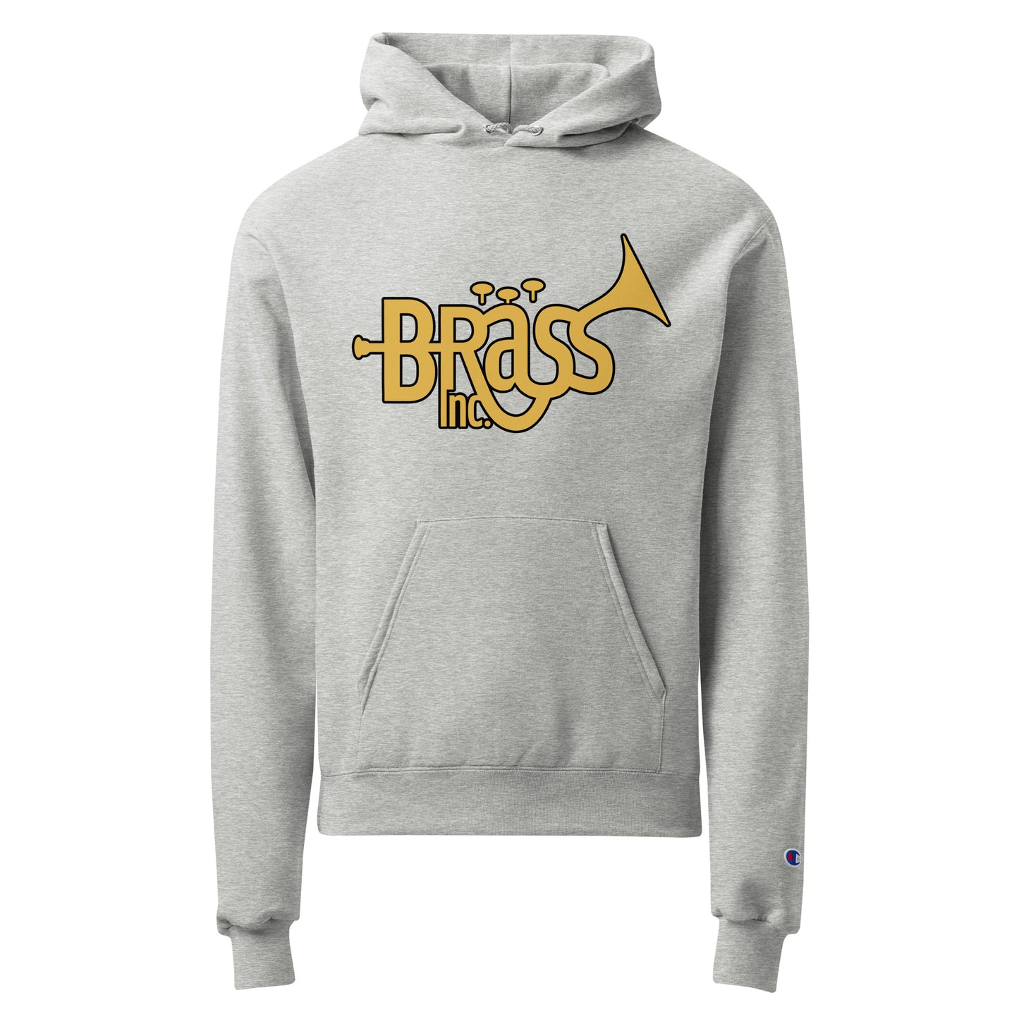 Signature | Champion Hoodie | Brass Inc. | Emblem Logo