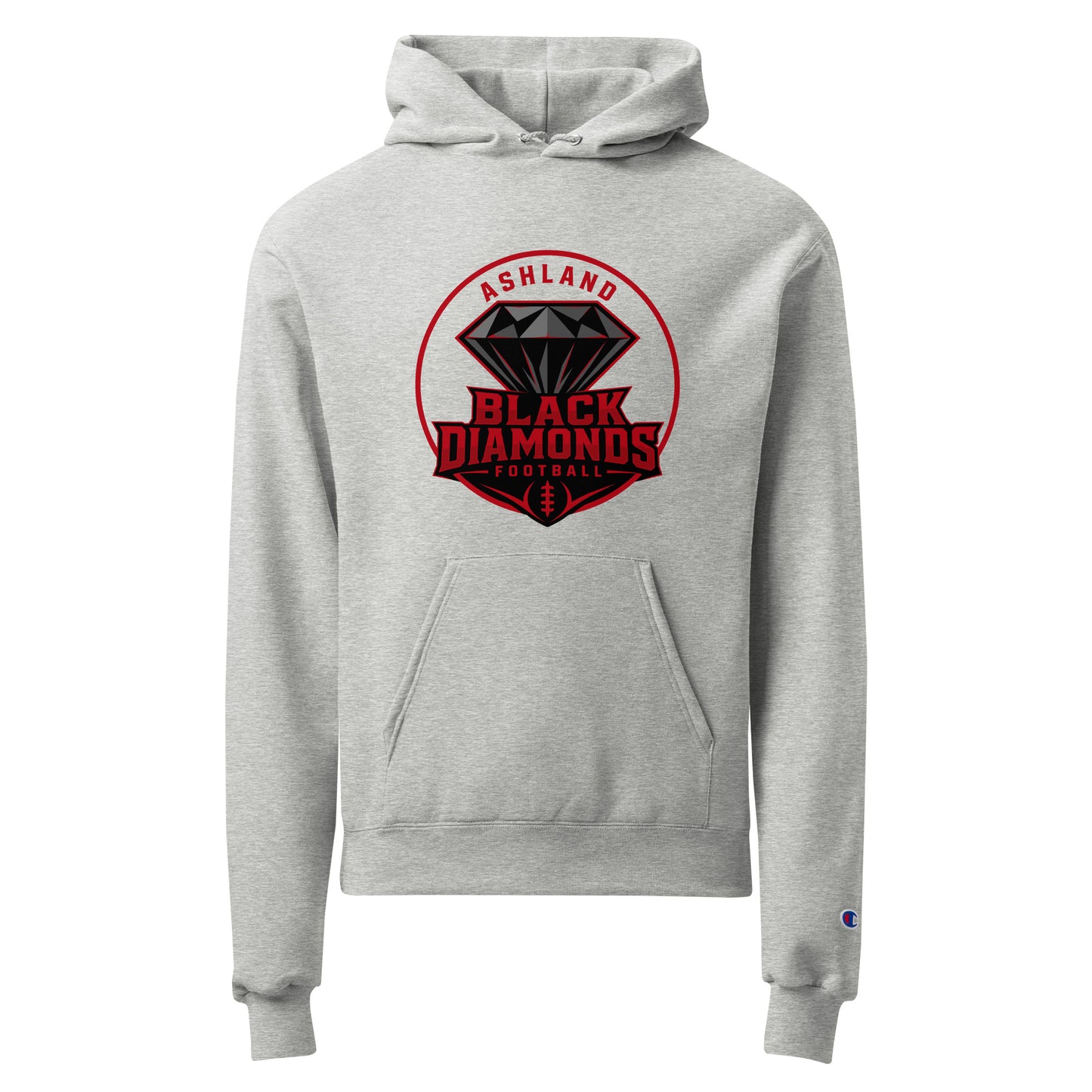 Signature | Champion Hoodie | Ashland Black Diamonds | Badge Logo