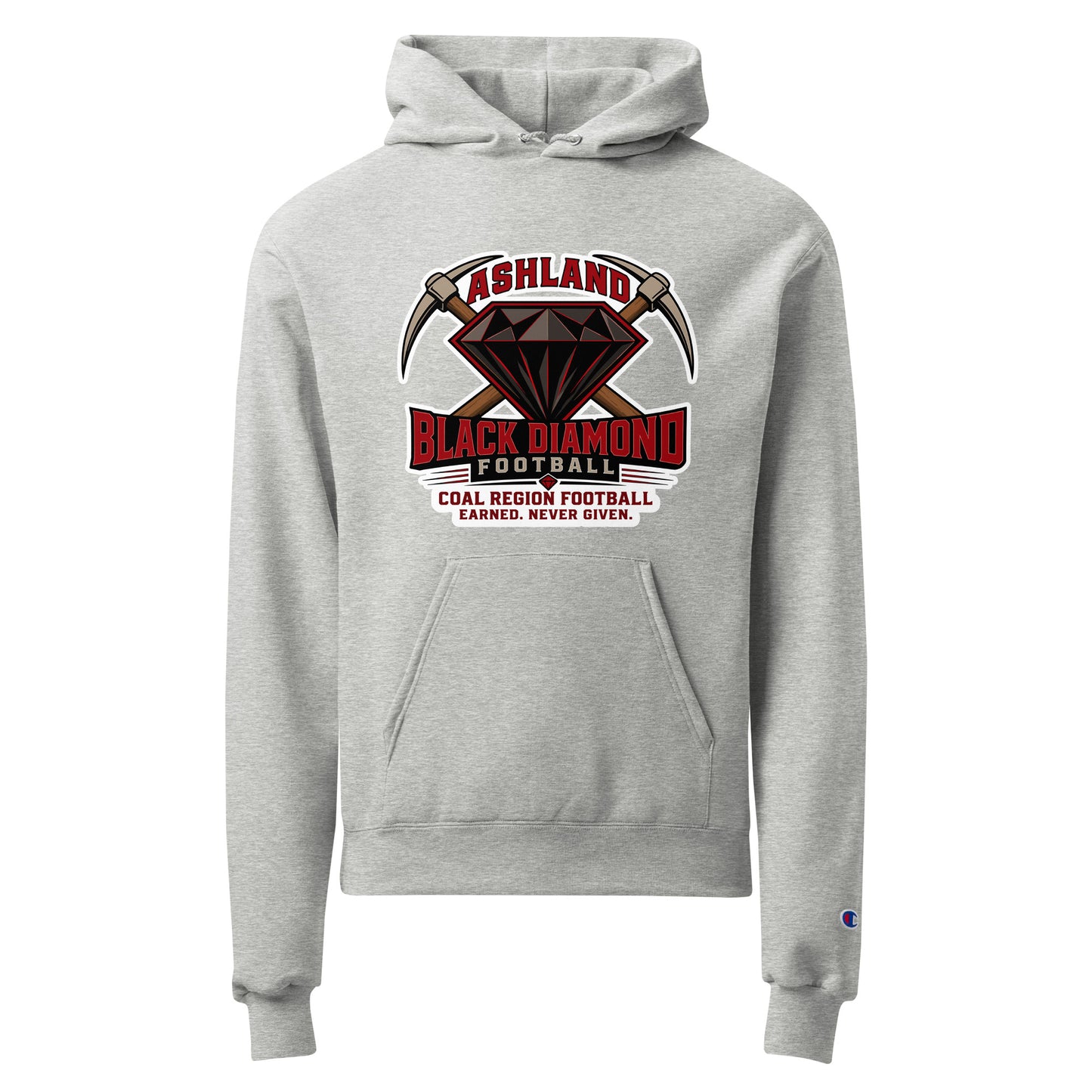 Signature | Champion Hoodie | Ashland Black Diamonds | Vanguard Logo