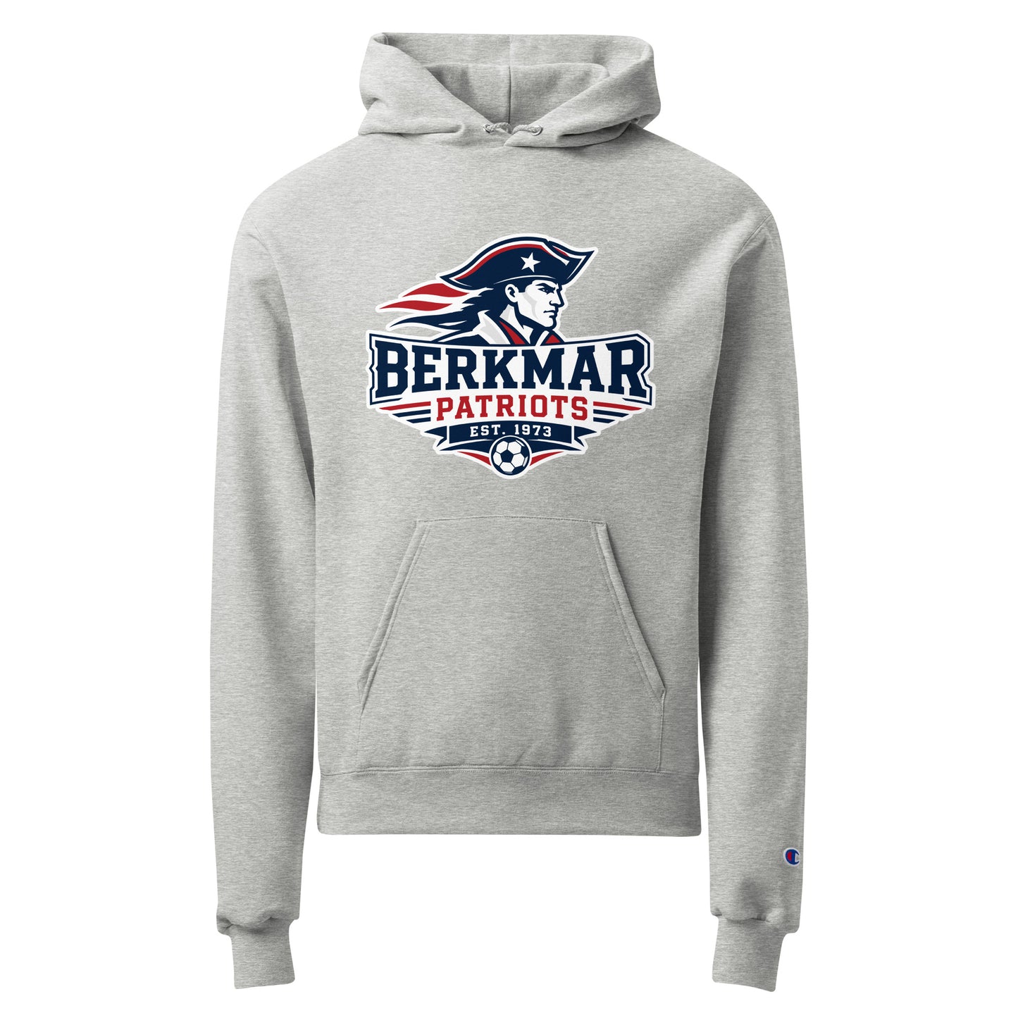 Signature | Champion Hoodie | Berkmar High School Soccer | Vanguard Logo