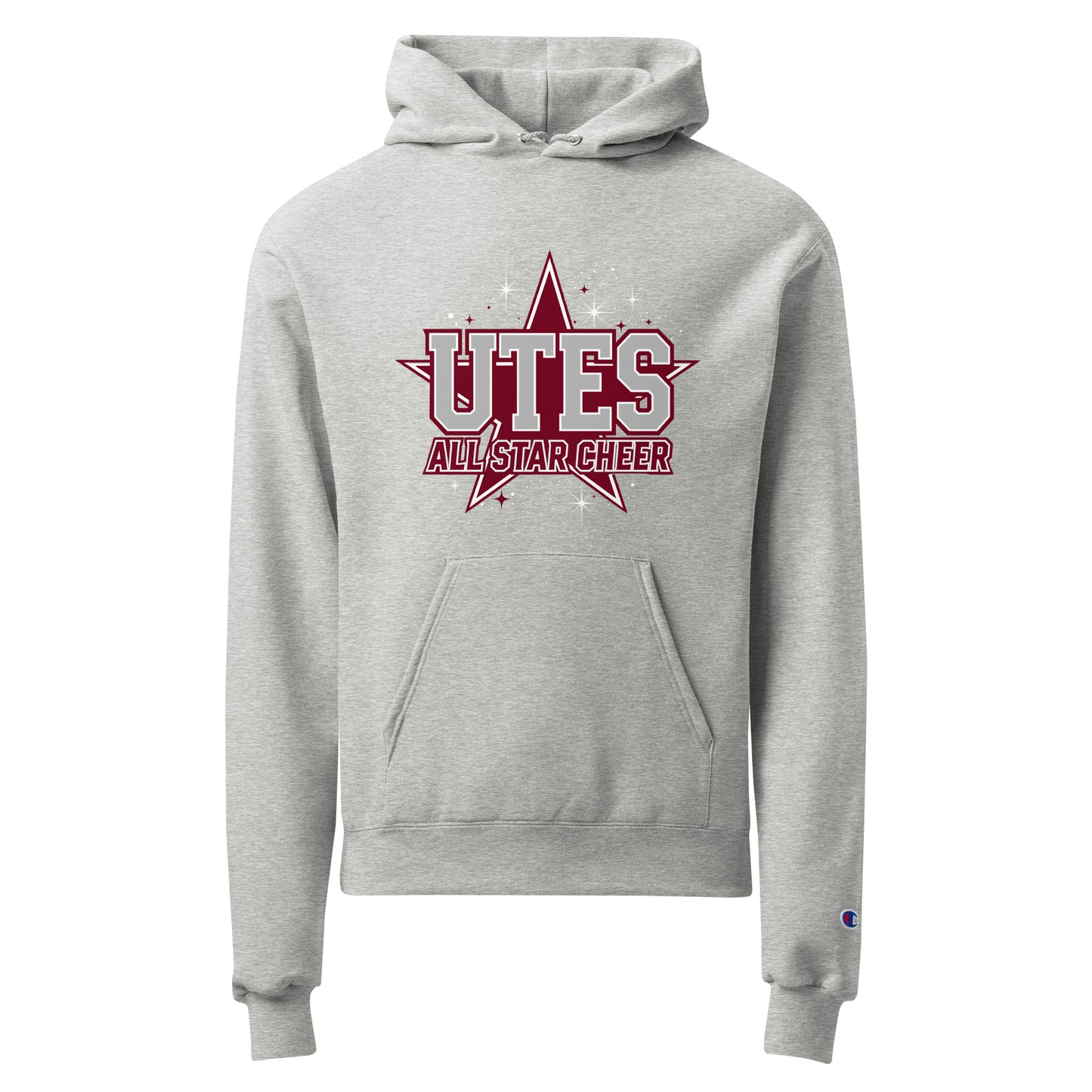 Signature | Champion Hoodie | Utes Allstar Cheer | Crest Logo