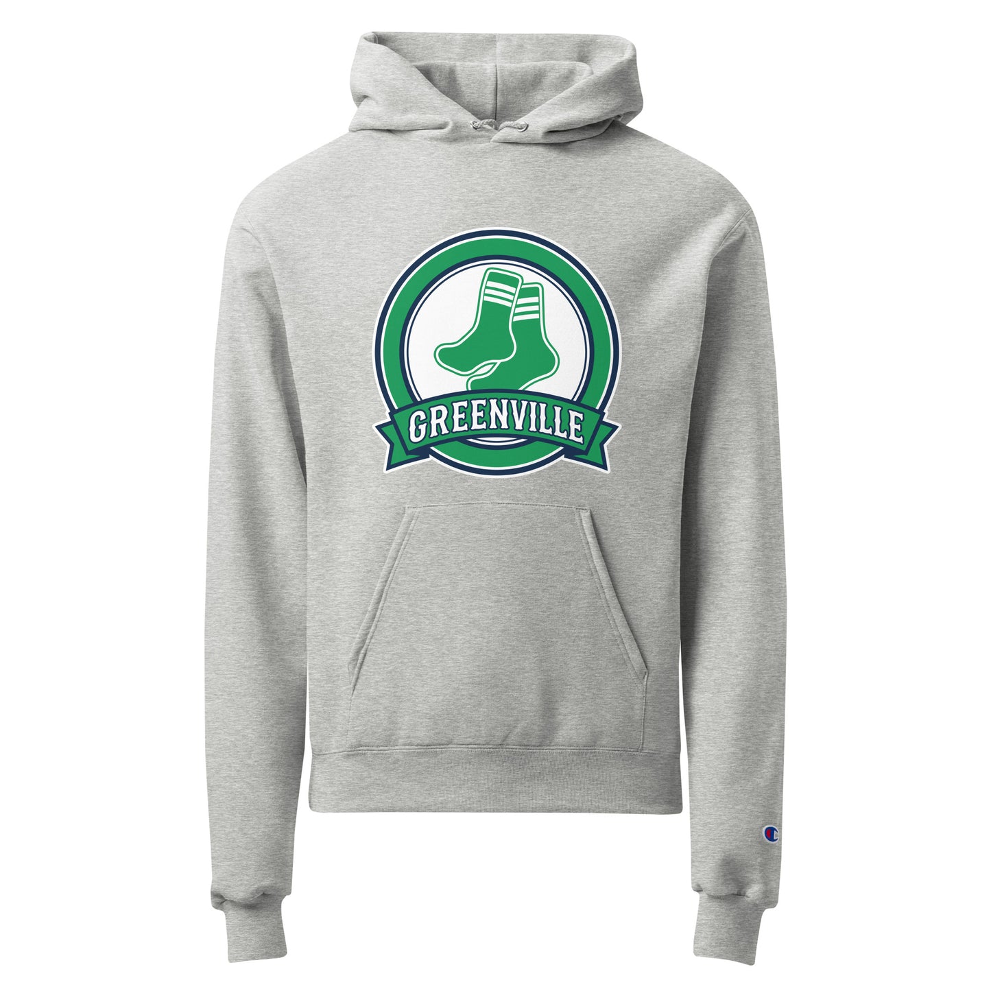 Signature | Champion Hoodie | Greenville Sox | Badge Logo