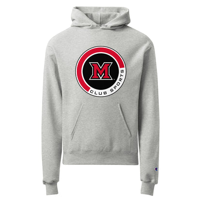 Signature | Champion Hoodie | Miami Women's Hockey | Badge Logo