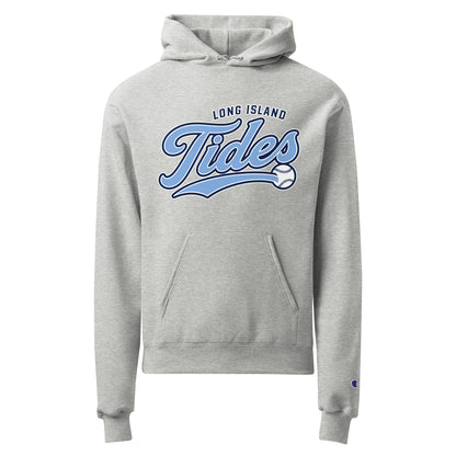 Signature | Champion Hoodie | Long Island Tides Baseball | Athletics Logo