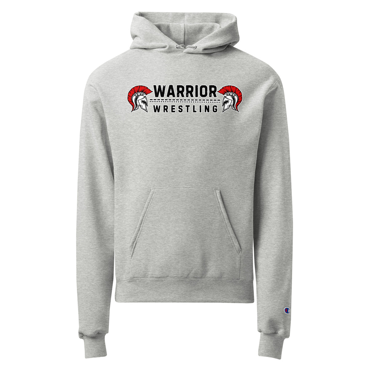 Signature | Champion Hoodie | Lafayette Warrior Youth Wrestling | Vangiard Logo