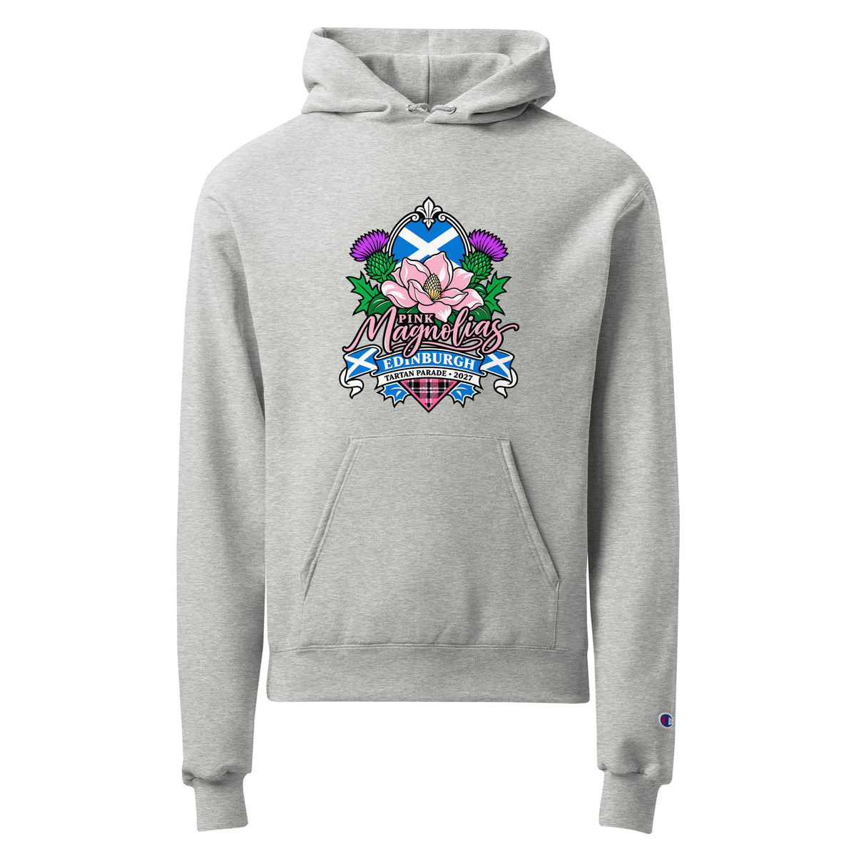 Signature | Champion Hoodie | Pink Magnolias Dance | Valor Logo